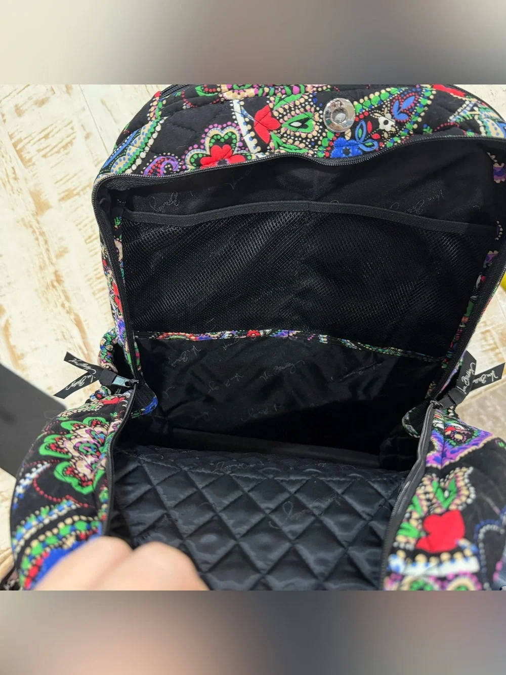 Vera Bradley Backpack Campus Tech Kiev Paisley Retired Bag NWT
